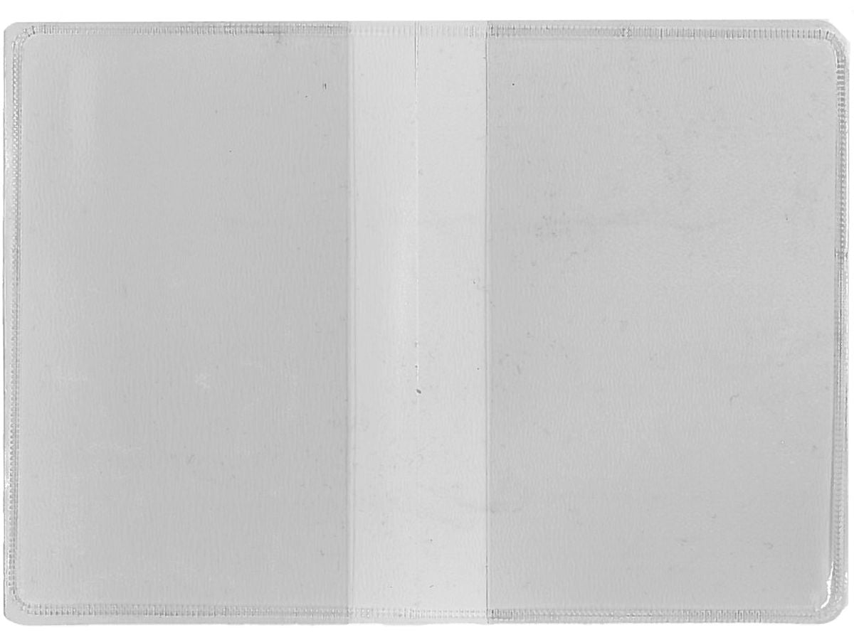 Buroline BÜROLINE Doppelhülle – für A6 – PVC, transparent, 25er-Pack