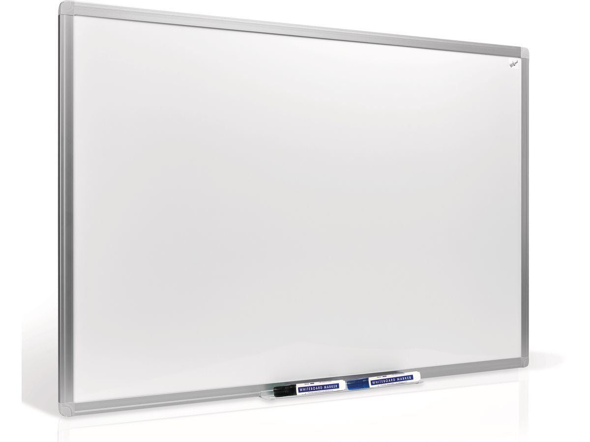 Buroline 651804 Whiteboard – Stahl, magnetisch – 90 × 60 cm