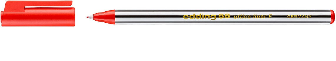 Edding Office 88 Fineliner 0,6 mm – rot