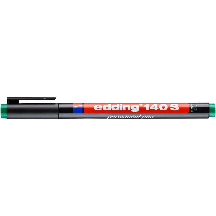 Edding 140 S OHP-Marker – Rundspitze 0,3 mm – Grün – für OHP-Folien, Glas und Kunststoff