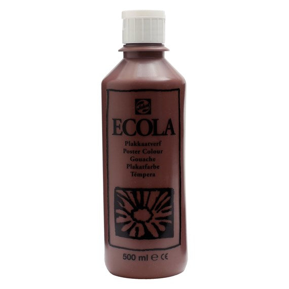 Talens Plakatfarbe – Braun, 500 ml