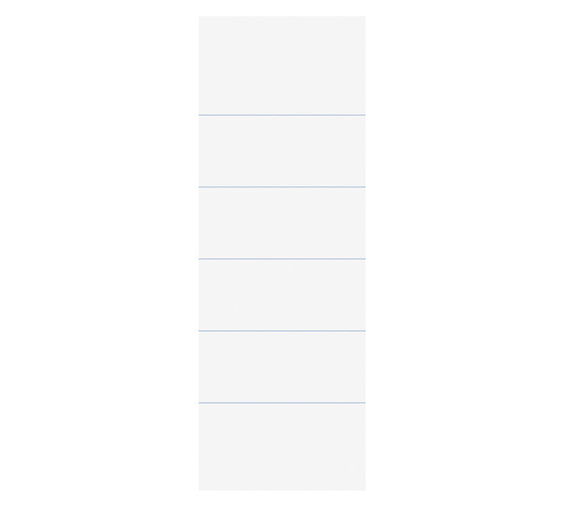 Biella Schuletiketten – für Rückenbreite 7 cm, 51 × 145 mm, 25 Stk, Karton