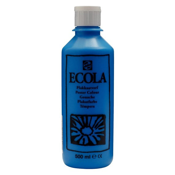 Talens Plakatfarbe – Hellblau, 500 ml