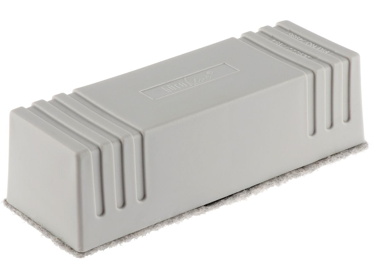 Buroline Magnetischer Whiteboard-Wischer – 1 Stk., grau