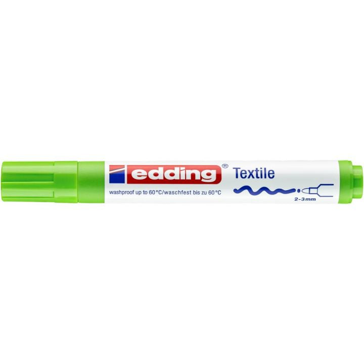 Edding Textilmarker für Textilien – Hellgrün