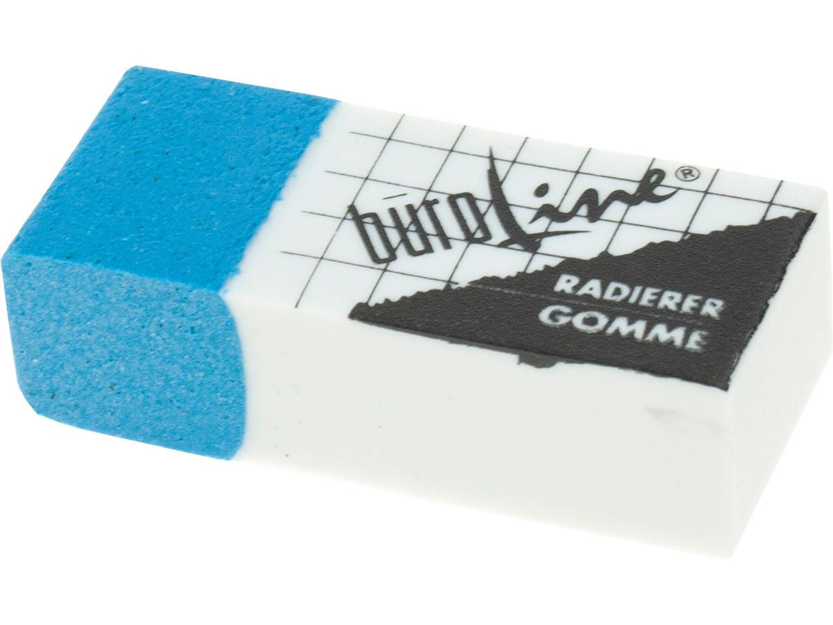 Buroline BÜROLINE Radiergummi – für Papier & Folie, 136 × 94 × 30 mm, 30 Stk.