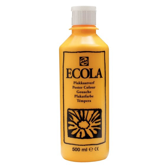Talens Plakatfarbe – Dunkelgelb, 500 ml