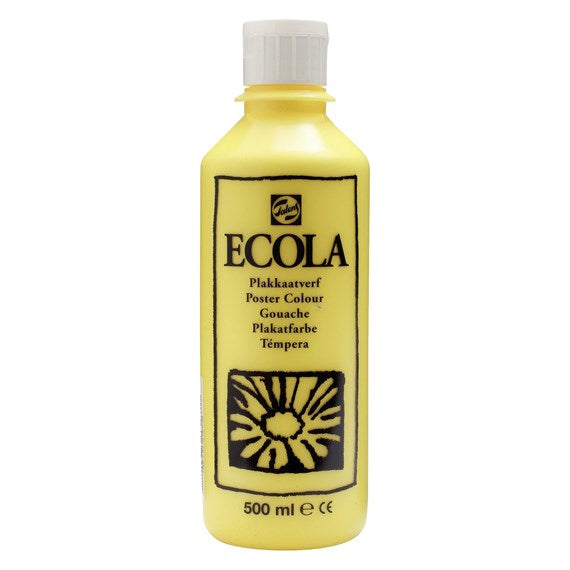 Talens Plakatfarbe – Zitronengelb, 500 ml