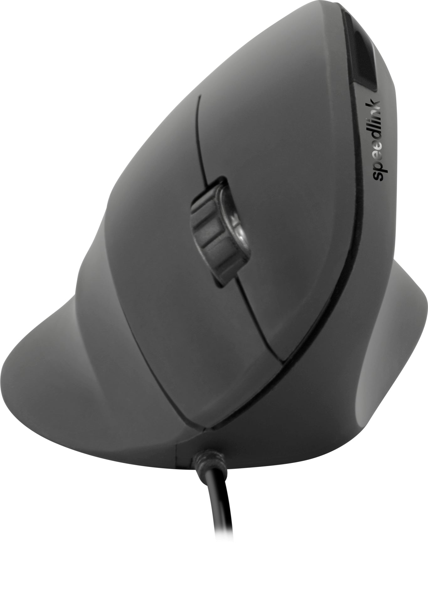 SPEEDLINK PIAVO – Vertikale Maus – Kabelgebunden (USB‑A), Rechts, Schwarz