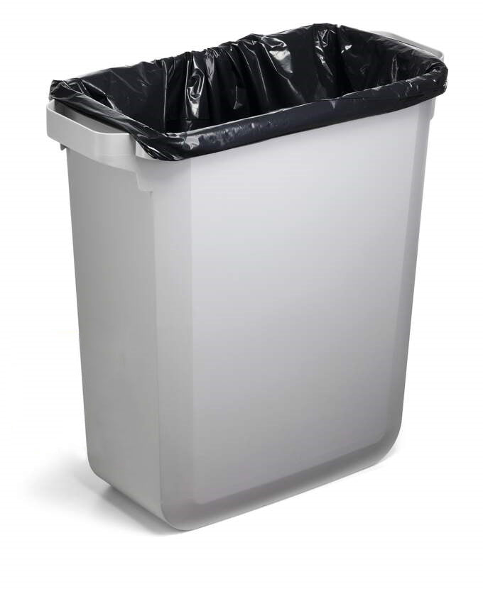 Durable Recyclingbehälter DURABIN ECO – 60 l – Kunststoff, rechteckig – grau