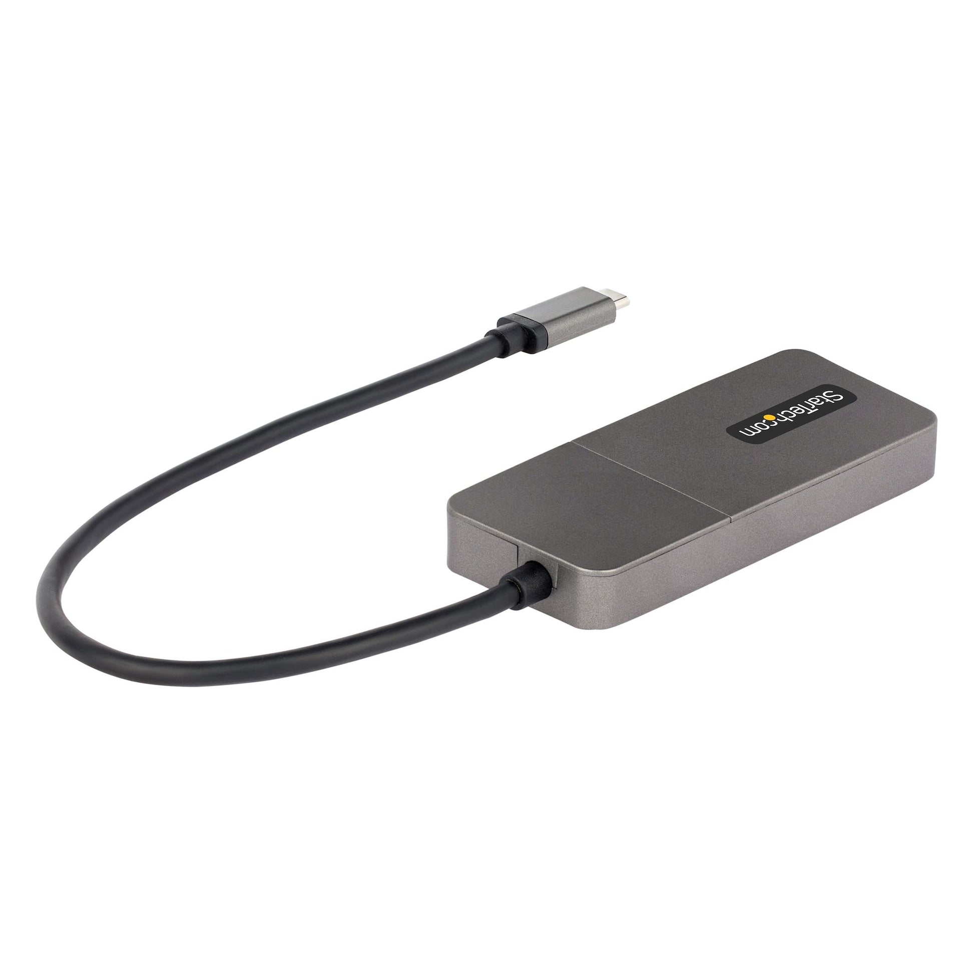 StarTech.com MST14CD123DP Multi-Monitor-Adapter USB-C zu 3× DP – 4096 × 2160 @ 60 Hz, 0,3 m, für Windows