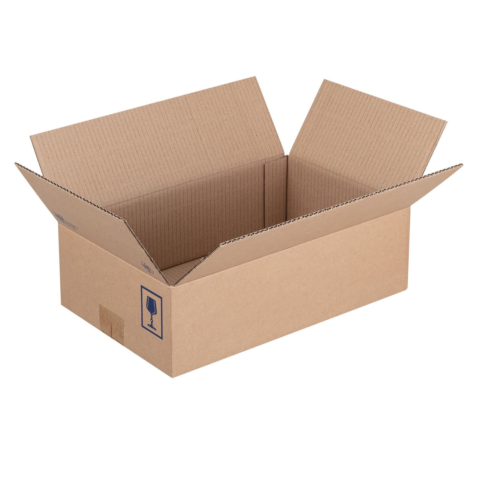 Brieger VinoPac – für 2 Flaschen, 370 × 220 × 101 mm, Braun