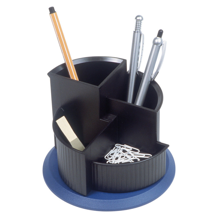 Helit Multiköcher – Kunststoff, Schwarz, 140 × 112 mm