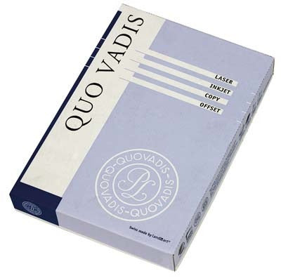 Papyrus Quo Vadis Kopierpapier – A4, 80 g/m², weiss – für Inkjet/Laser – 500 Blatt
