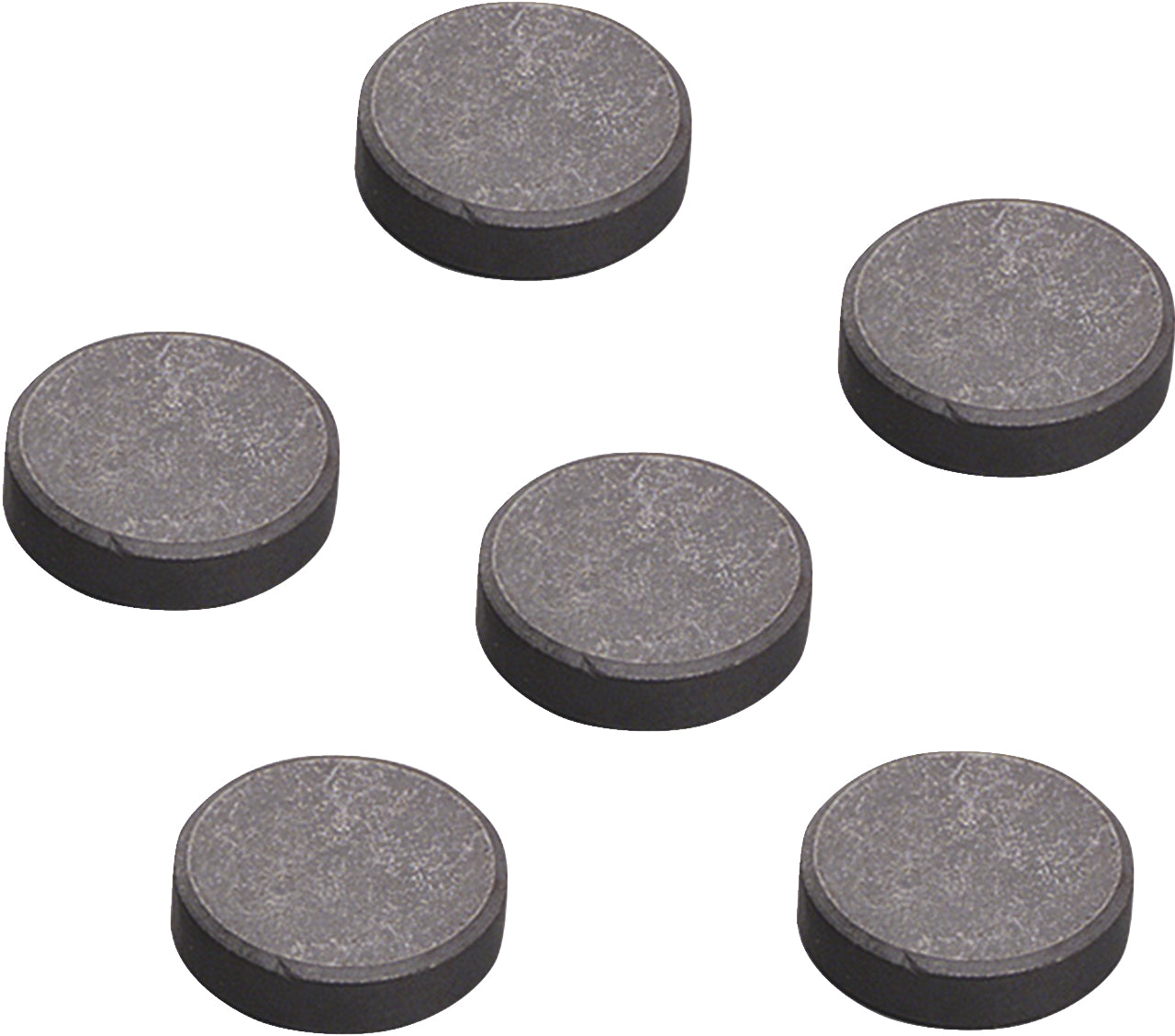 KNORR prandell Magnet-Rohlinge, Ø 20 mm × 3 mm, Set à 6