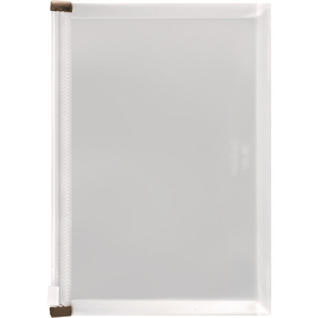 Kolma Sammelmappe, für A6, Kunststoff, transparent, mit Zippverschluss