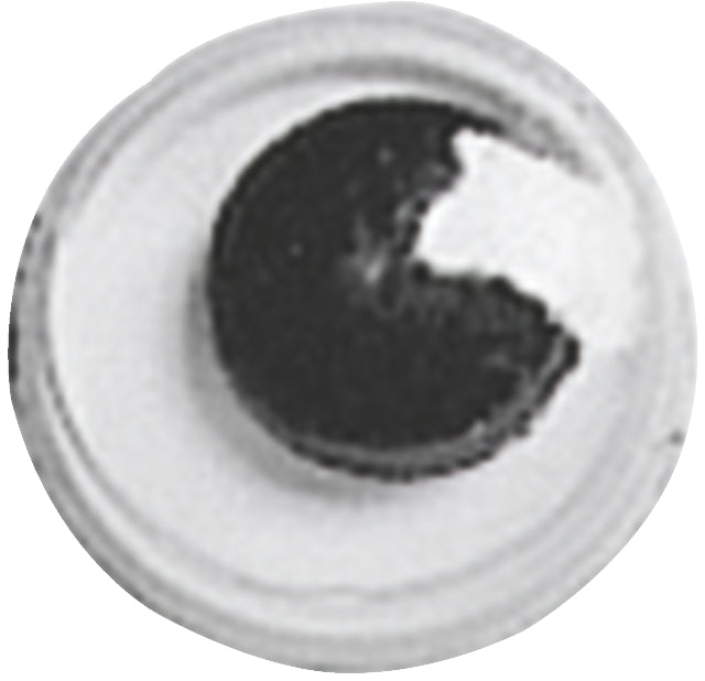 KNORR prandell Wackelaugen, Kunststoff, Schwarz, Weiss, Ø 7 mm