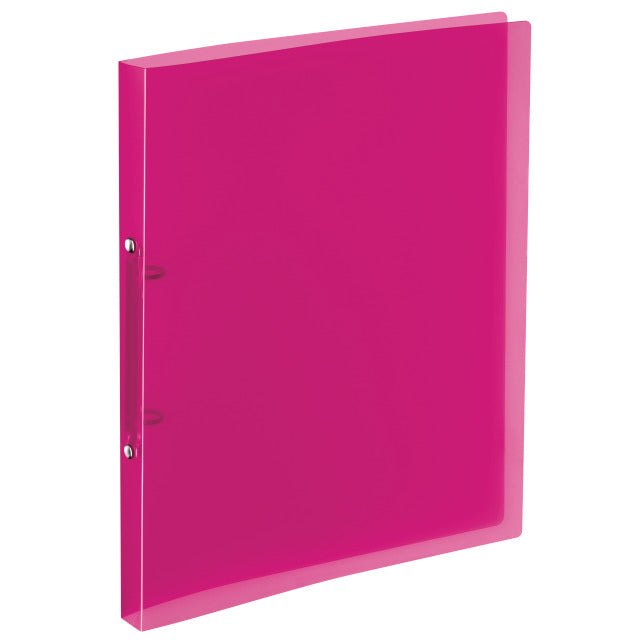 Kolma Zeigebuch Easy – A4 Hochformat – 2-Ring-Mechanik, Ø 10 mm, Rücken 20 mm – Beere, Kunststoff