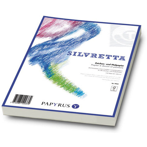 Papyrus Silvretta Zeichenpapier, Papier, 50 × 70 cm, Weiss, 100 Blatt