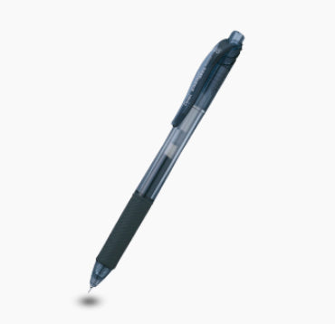 Pentel EnerGel X – Tintenroller, schnelltrocknend, Druckmechanik, 0,5 mm, schwarz