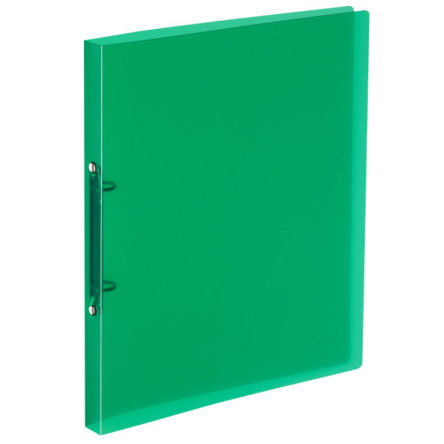 Kolma Zeigebuch – A4 Hochformat – 2-Ring-Mechanik, Ø 10 mm, Rücken 20 mm – Grün, Kunststoff, recyclingfähig