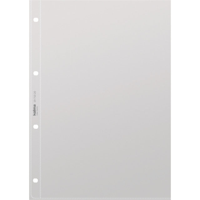 Kolma Sichtmappe Index – transparent, Kunststoff, glänzend, 95 µm, 5er-Pack