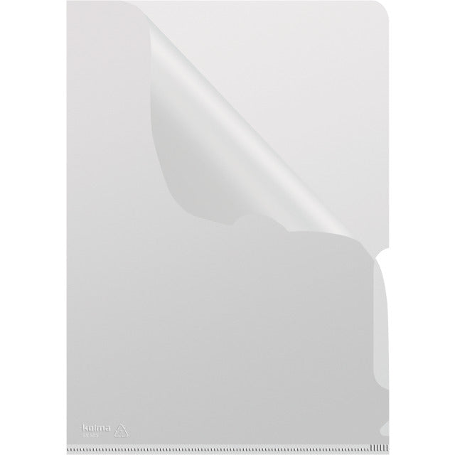 Kolma Sichtmappe A5 – 100 Hüllen, Transparent, Kunststoff, Glänzend, 140 µm
