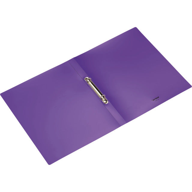 Kolma Zeigebuch Easy – A4 Hochformat – 2-Ring, Ø 10 mm, Rücken 20 mm – Violett, Kunststoff, Recyclingfähig