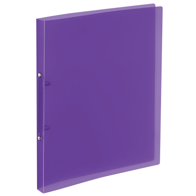 Kolma Zeigebuch Easy – A4 Hochformat – 2-Ring, Ø 10 mm, Rücken 20 mm – Violett, Kunststoff, Recyclingfähig