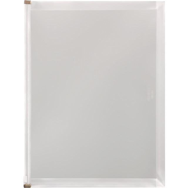 Kolma Sammelmappe für A4, Kunststoff, transparent, mit Zippverschluss