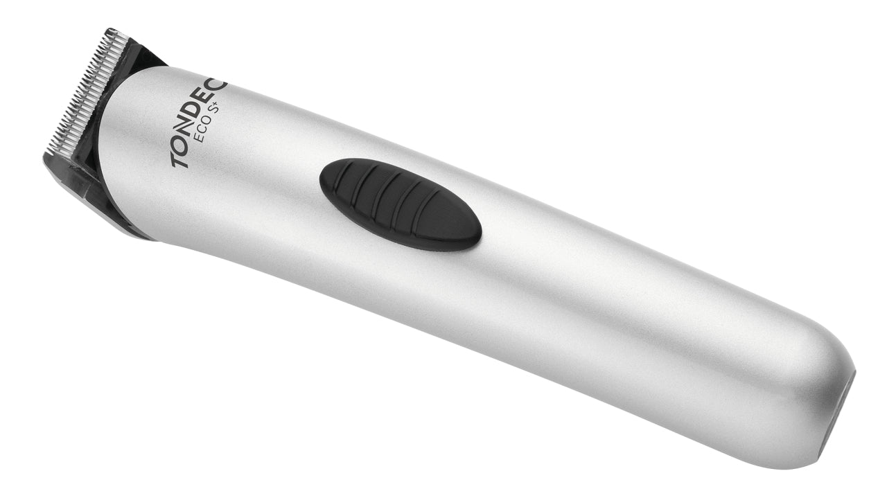Tondeo Haarschneidemaschine ECO S PLUS – Akkubetrieb, 60 min Laufzeit, 0,5–7,5 mm Schnittlänge – Silber