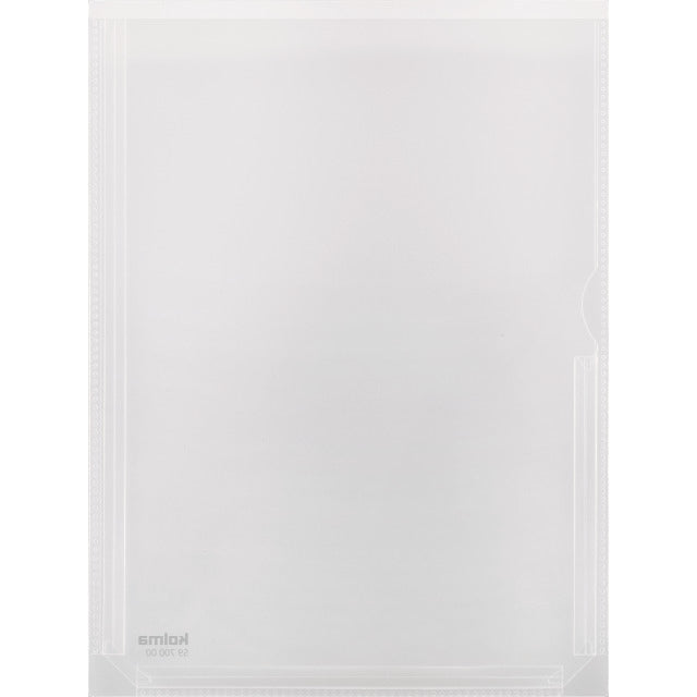 Kolma Voluma Sichtmappe A4 – transparent, Kunststoff