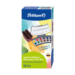 Pelikan 725D/12 Aquarellkasten – Mehrfarbig – 12 Farben