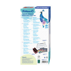 Pelikan 725D/12 Aquarellkasten – Mehrfarbig – 12 Farben