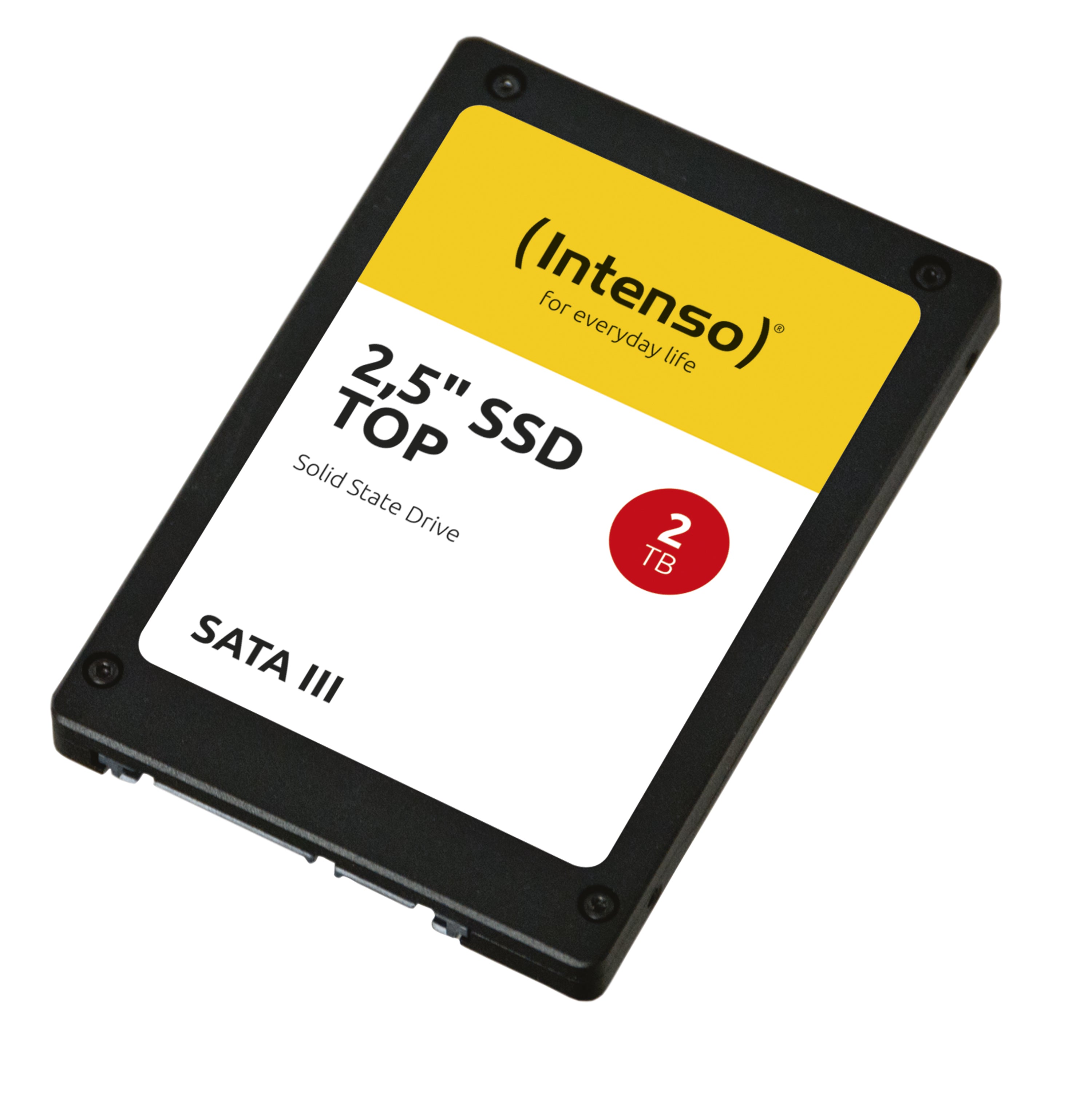 Intenso SSD Top 3812470 – 2 TB, 2,5", SATA III, 550 MB/s lesen, 520 MB/s schreiben