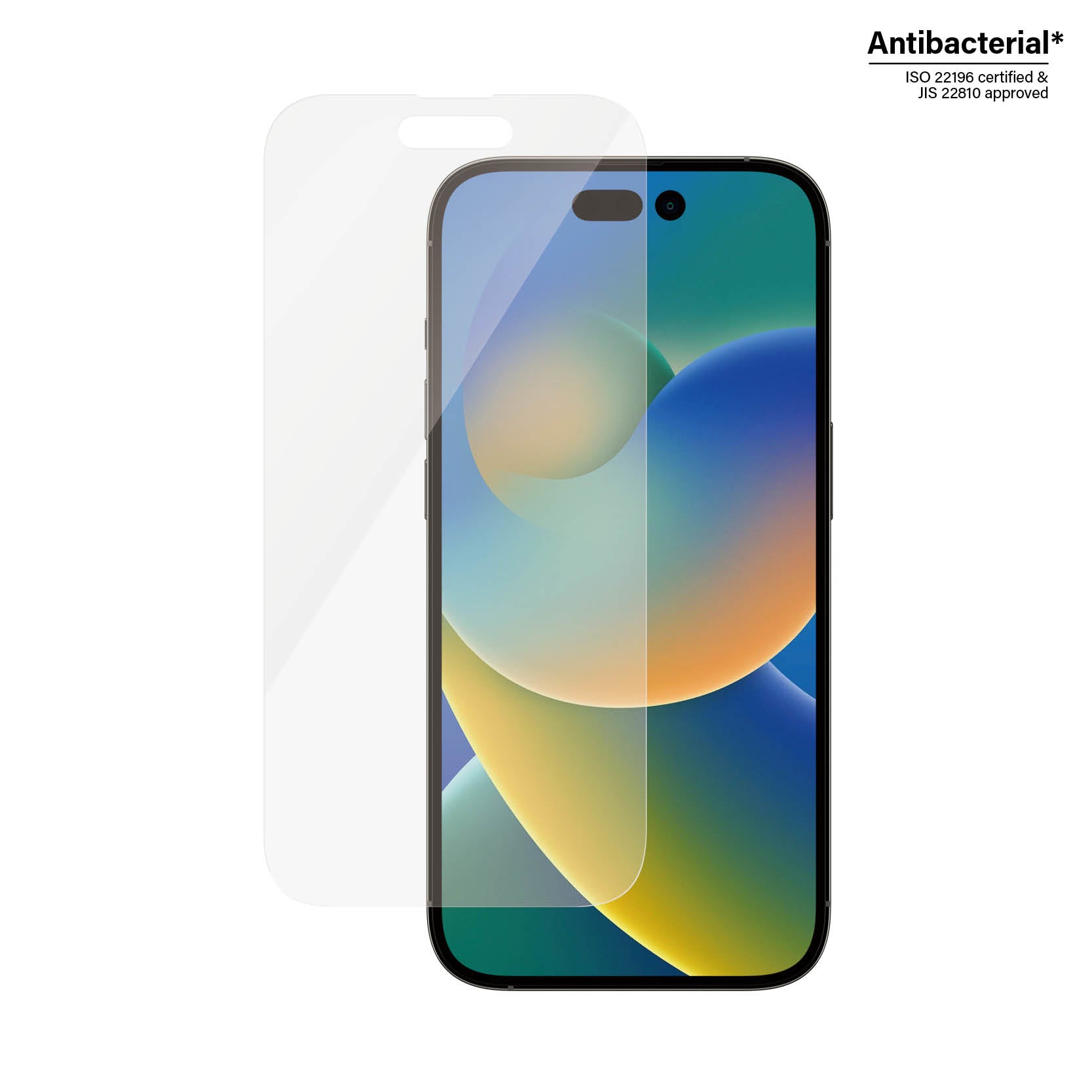 PanzerGlass Displayschutz (Panzerglas), Case Friendly – für iPhone 14 Pro