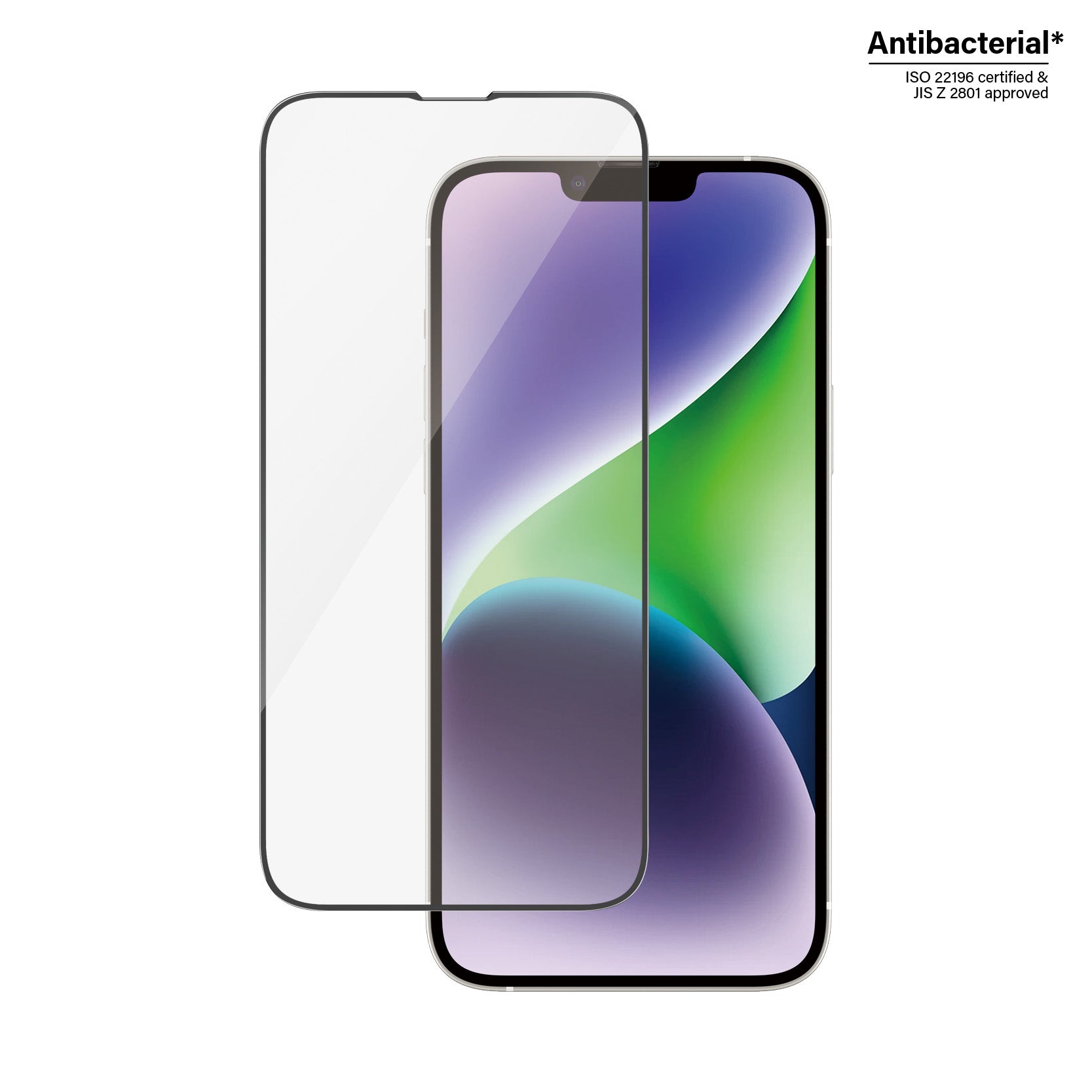 PanzerGlass Displayschutz (Panzerglas), Ultra-Wide Fit – für iPhone 14 Plus/iPhone 13 Pro Max – mit Applikator