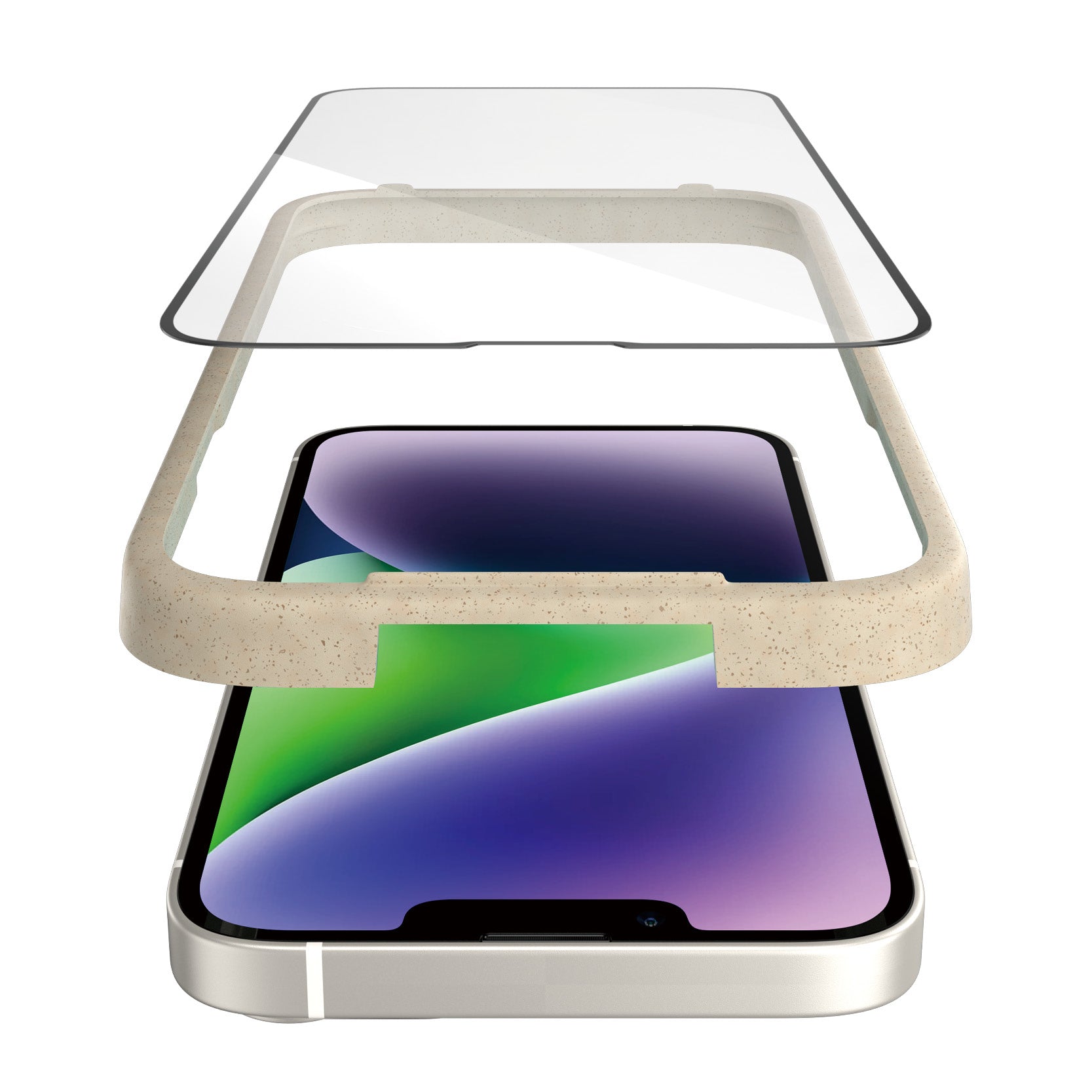 PanzerGlass Displayschutz (Panzerglas), Ultra-Wide Fit – für iPhone 14 Plus/iPhone 13 Pro Max – mit Applikator