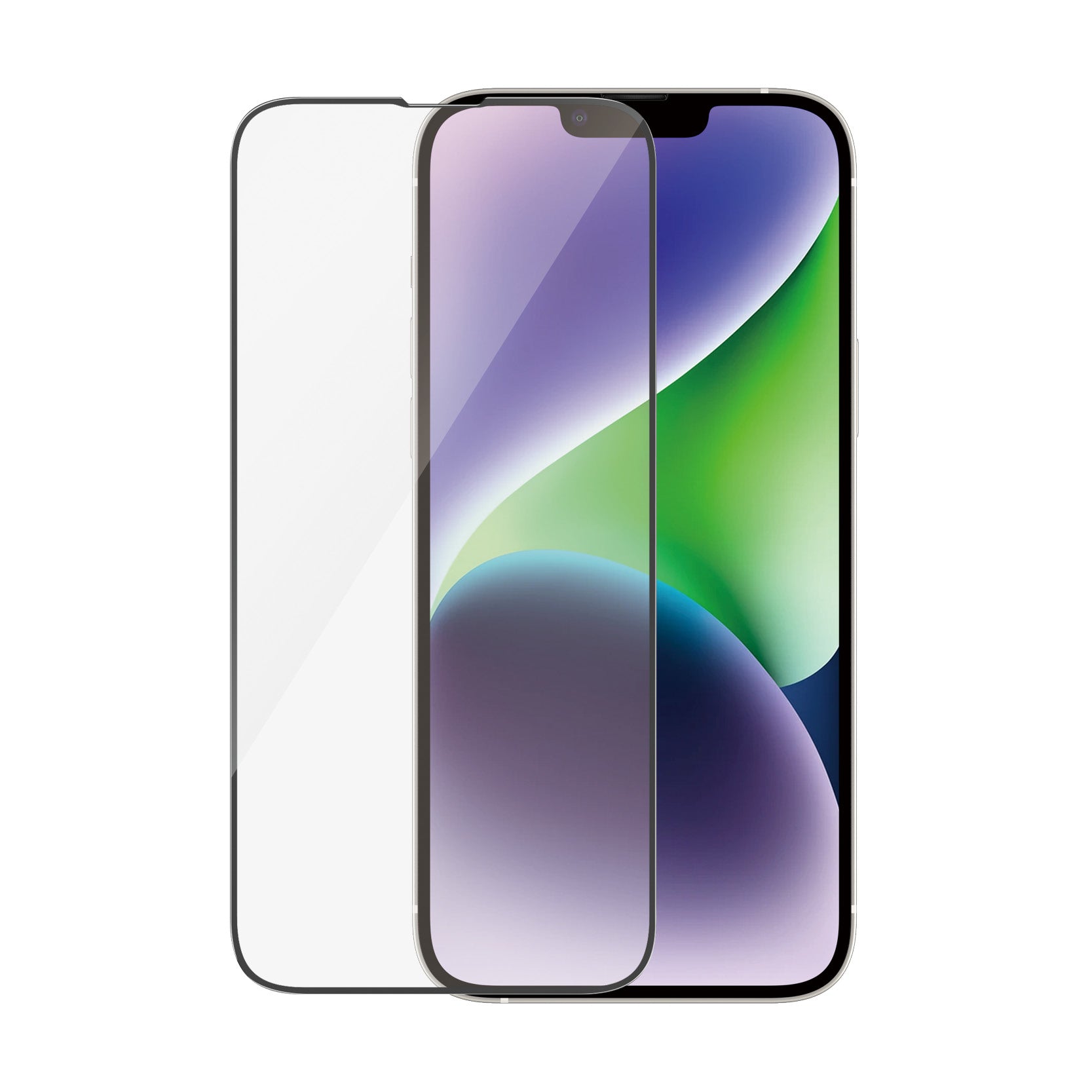 PanzerGlass Displayschutz (Panzerglas), Ultra-Wide Fit – für iPhone 14 Plus/iPhone 13 Pro Max – mit Applikator