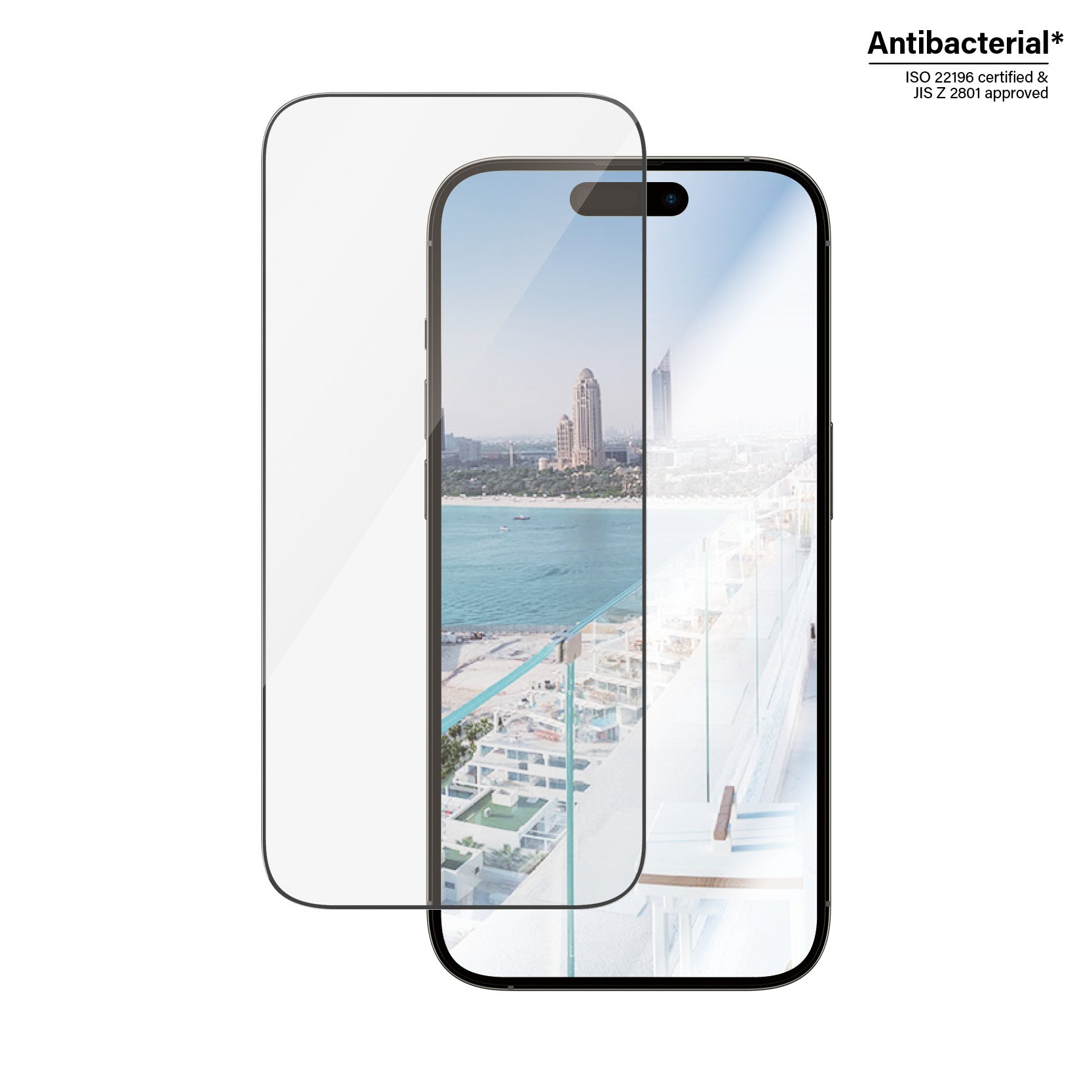 PanzerGlass Displayschutzglas – für Apple iPhone 14 Pro – Hartglas, Transparent