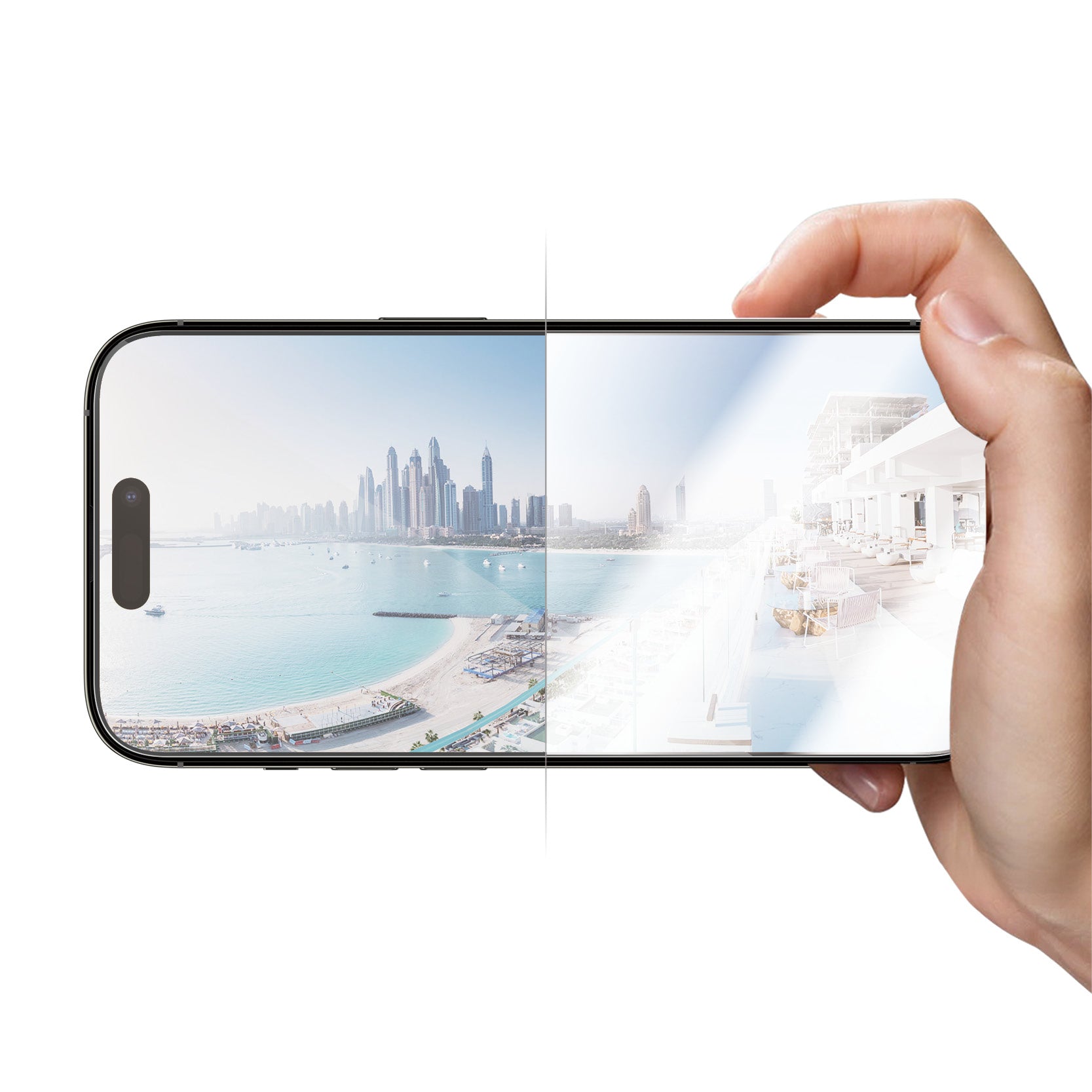 PanzerGlass Displayschutzglas – für Apple iPhone 14 Pro – Hartglas, Transparent