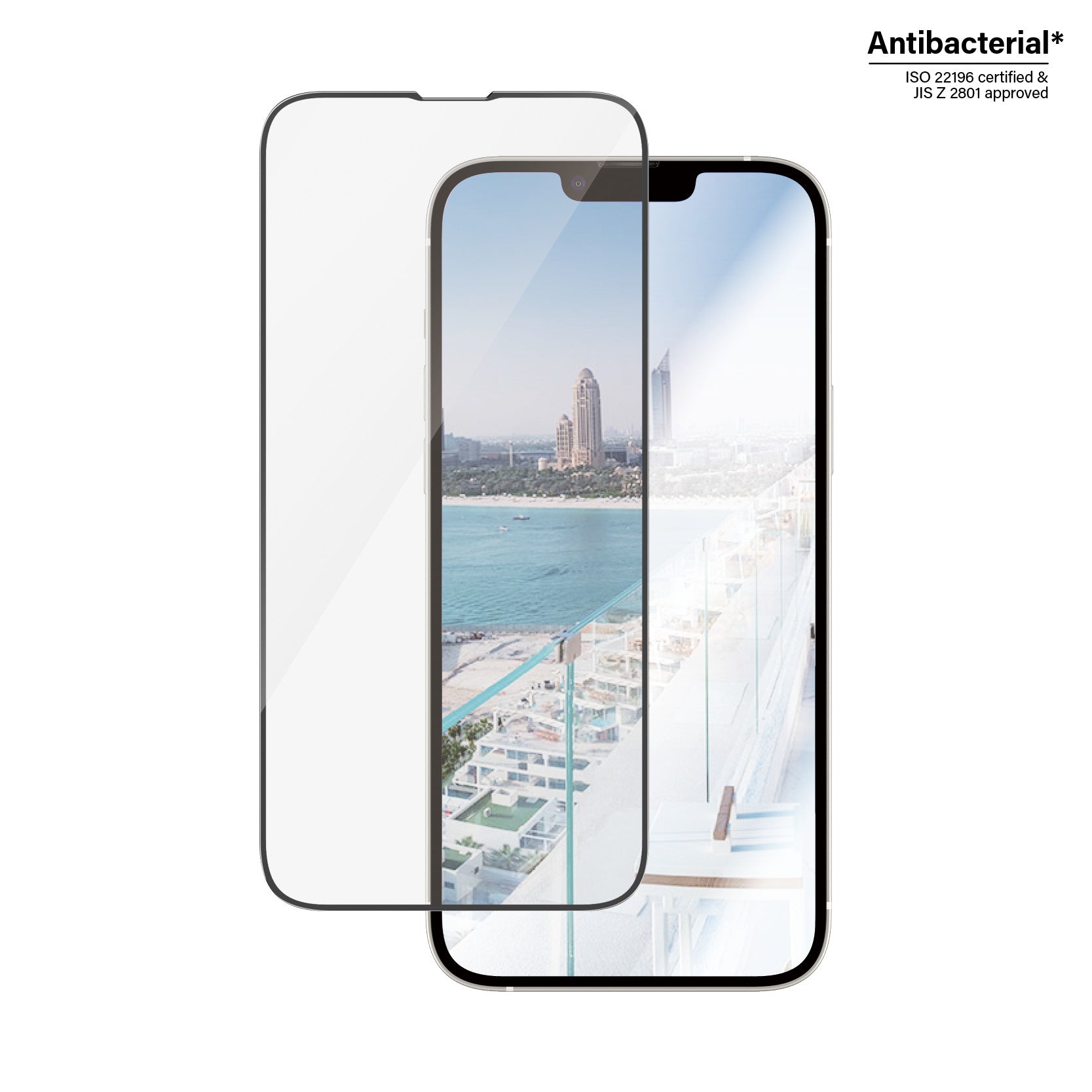 PanzerGlass Displayschutz (Panzerglas) – für iPhone 14 Plus/iPhone 13 Pro Max – mit Applikator