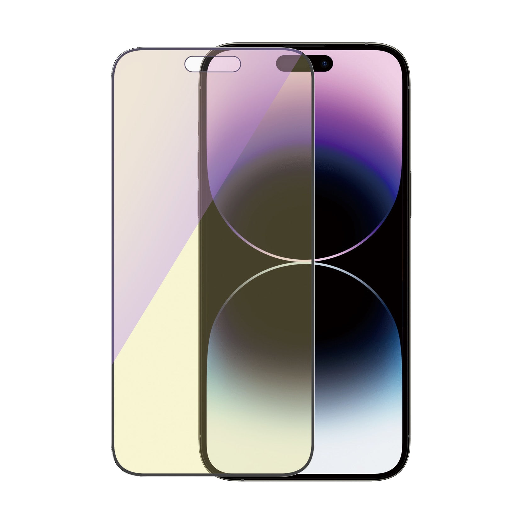PanzerGlass Displayschutz (Panzerglas), Ultra-Wide Fit – für iPhone 14 Pro Max – mit Applikator
