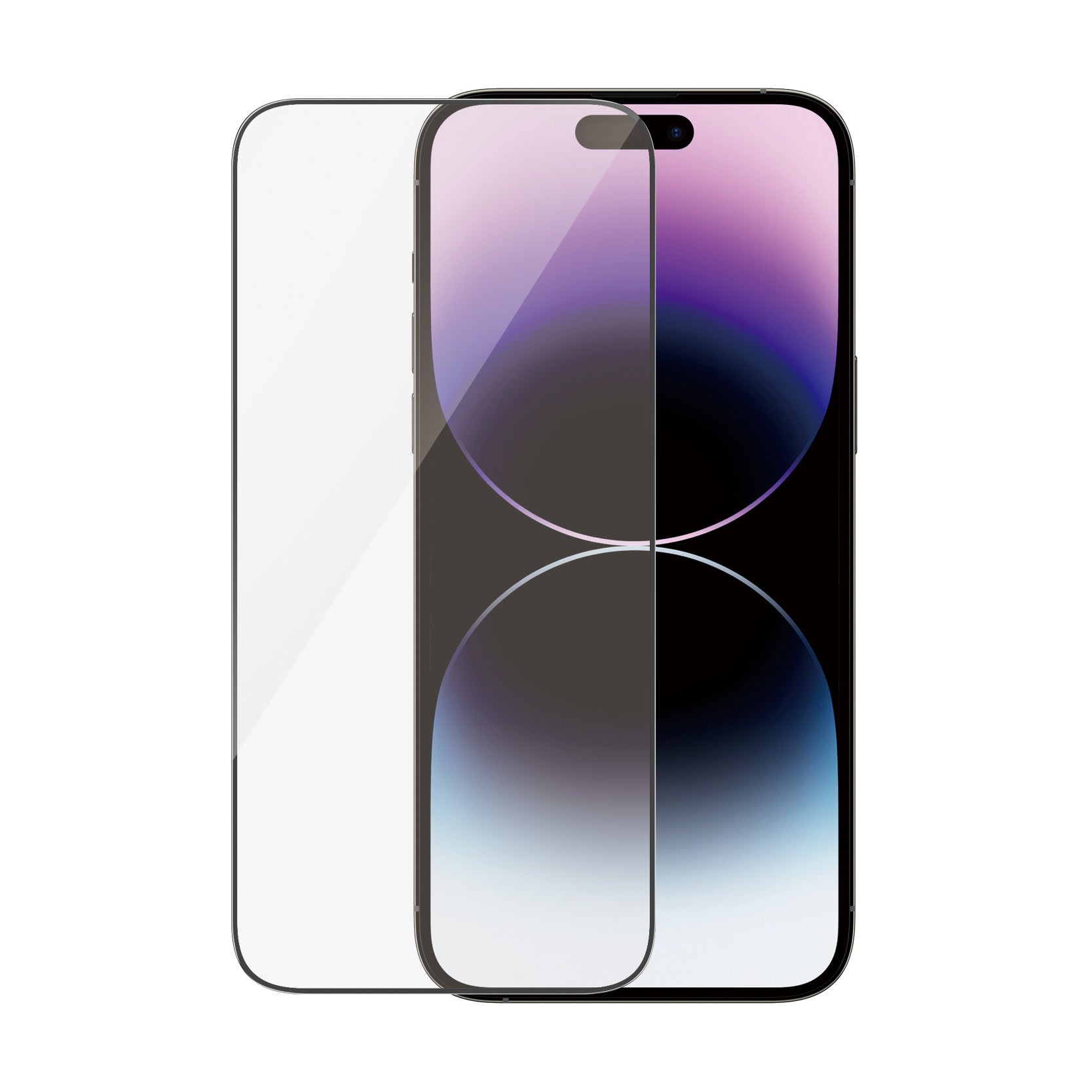 PanzerGlass Displayschutz (Panzerglas), Ultra‑Wide Fit – für iPhone 14 Pro Max