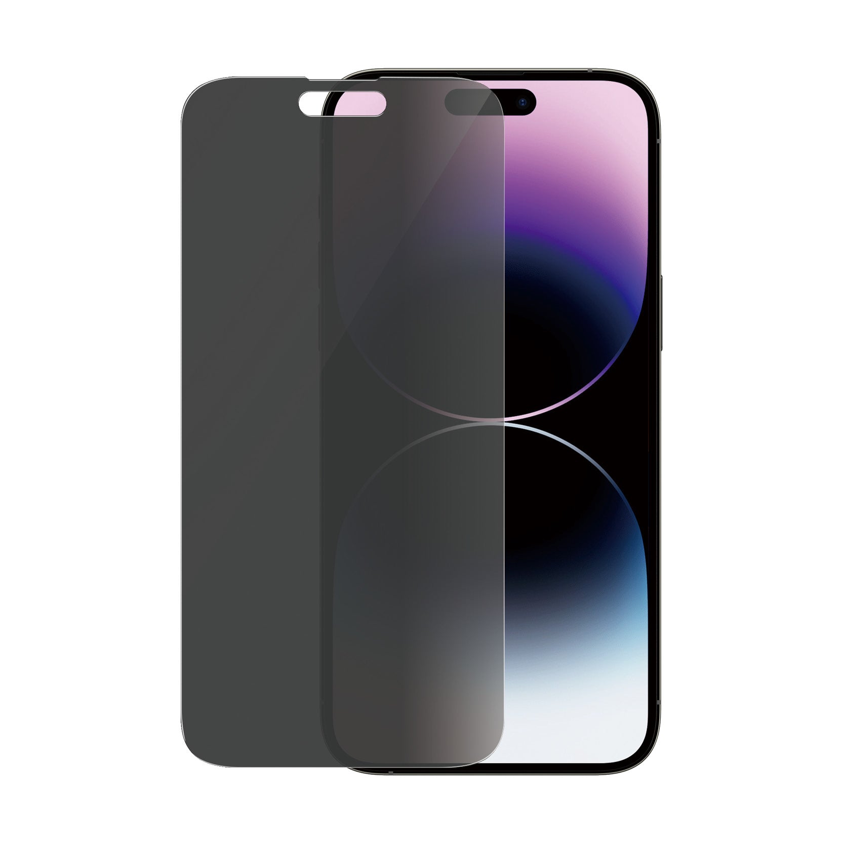 PanzerGlass Privacy-Filter (Panzerglas), Case Friendly – für iPhone 14 Pro Max