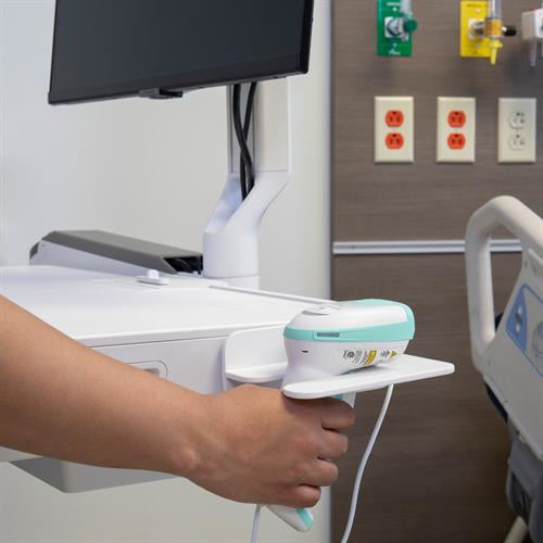 Ergotron Halterung – CAREFIT COMBO SCANNER HALTER – weiss