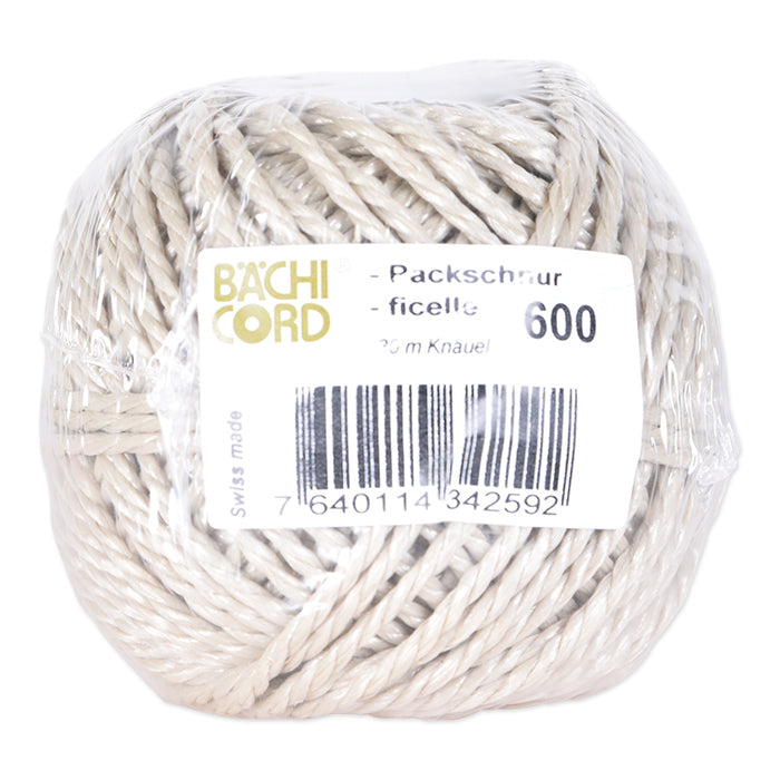 Baechi Cord Bächi-Cord – Kordel Polypropylen, natur 30 m