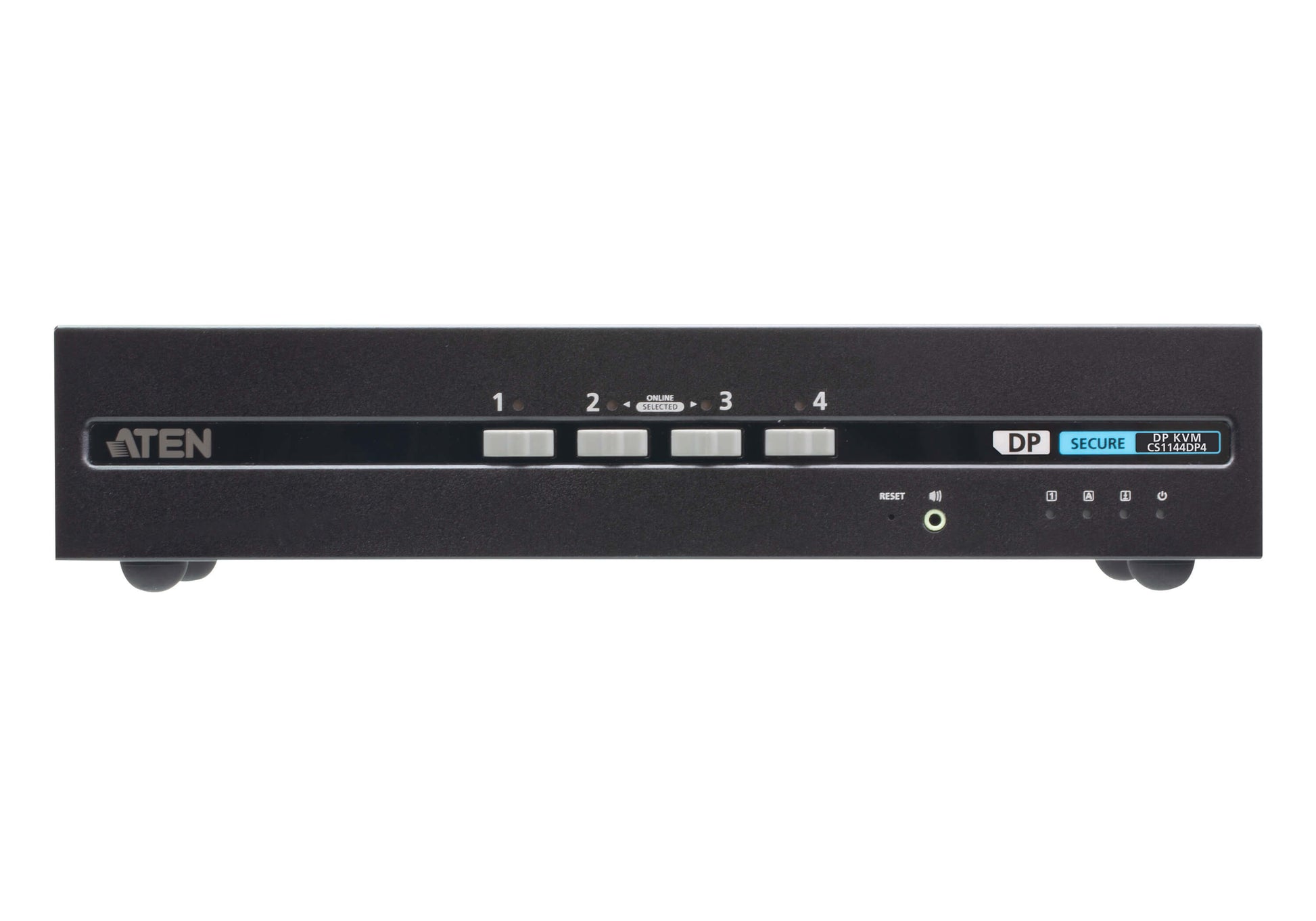 ATEN KVM-Switch 4×1, DisplayPort/USB 2.0, Dual-Head, 4K (3840 × 2160)