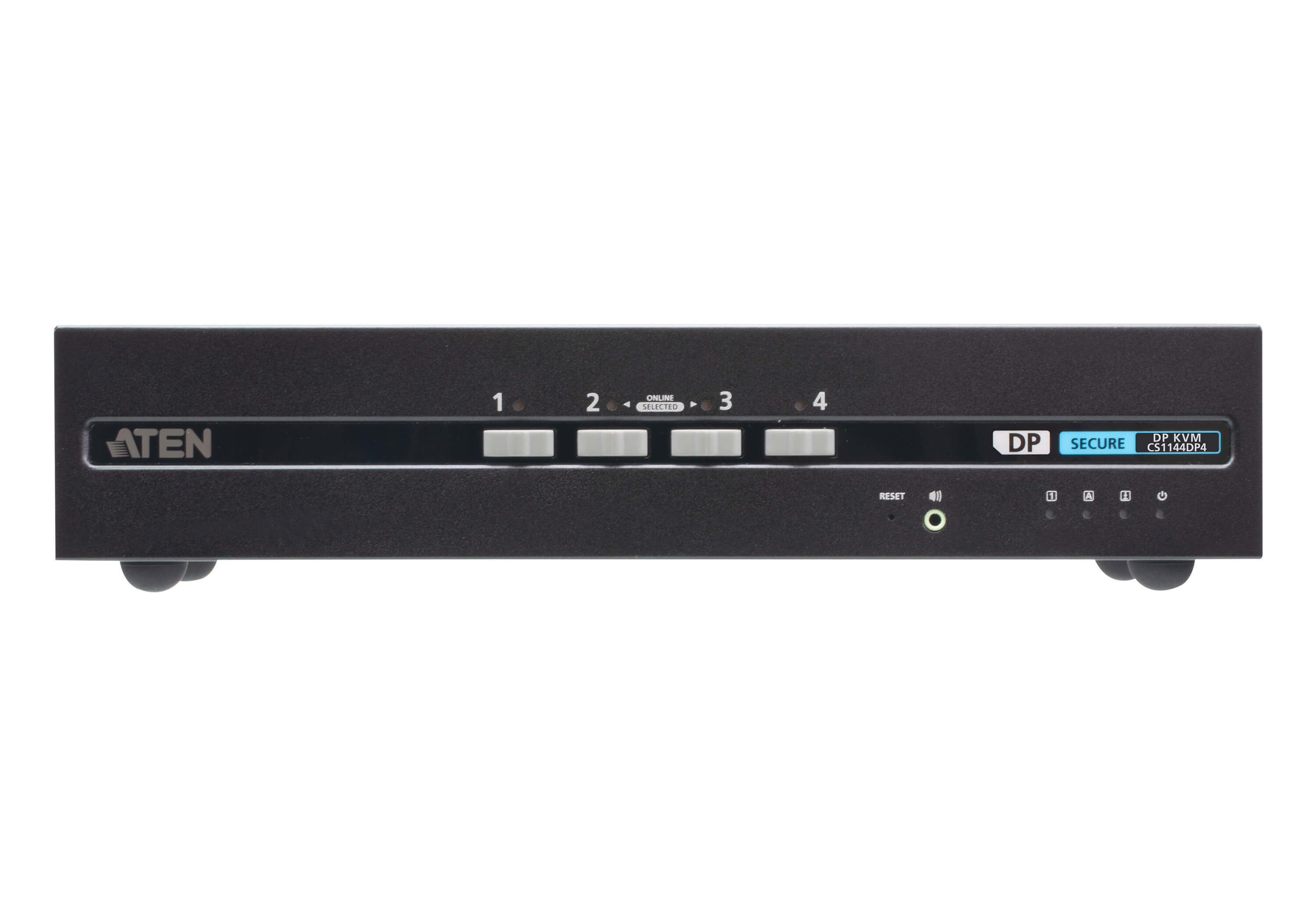 ATEN KVM-Switch 4×1, DisplayPort/USB 2.0, Dual-Head, 4K (3840 × 2160)