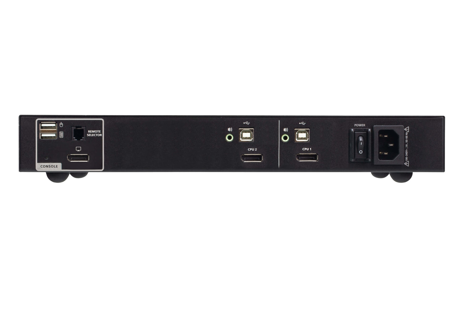 ATEN CS1182DP4 KVM-Switch – DP, 2× DP, 2× USB-A, 2× USB-B